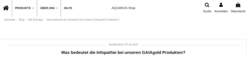 Screenshot: Ali Erhan – Verkauf von okkulten Produkten.